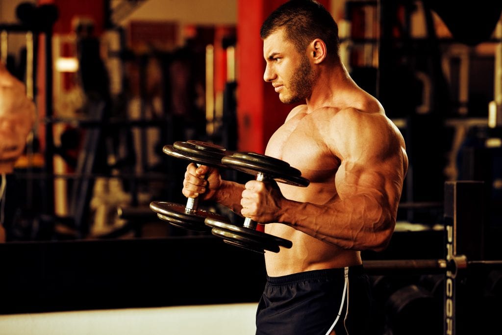 biceps trening